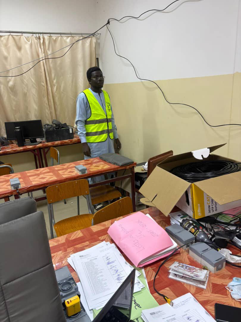 Installation caméra